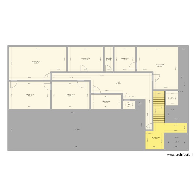 Nouveaux bureaux FOETZ. Plan de 0 pièce et 0 m2