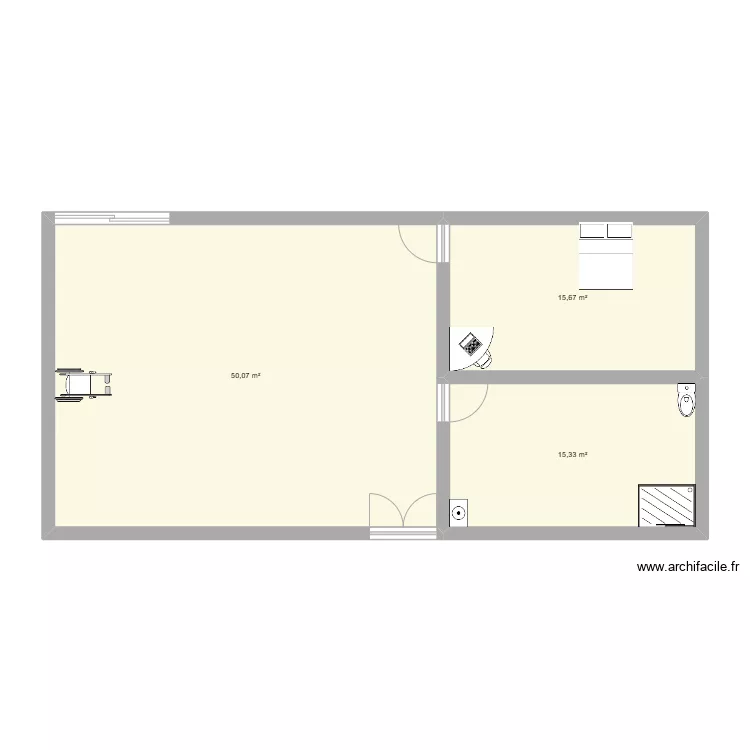 appartement. Plan de appartement. Plan de