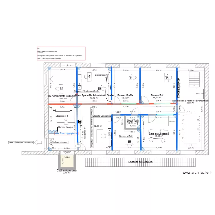 Nve CPH - Reduction des BX. Plan de 