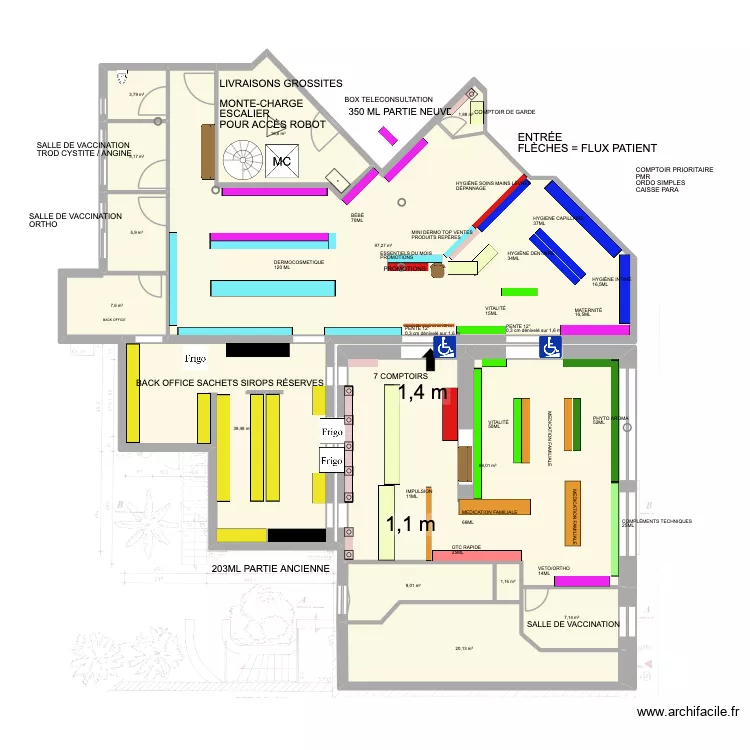 Plan pharmacie Entière 14. Plan de Plan pharmacie Entière 14. Plan de