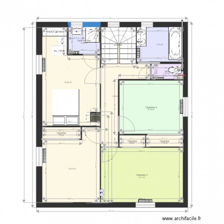 Gabiniere. Plan de 0 pièce et 0 m2