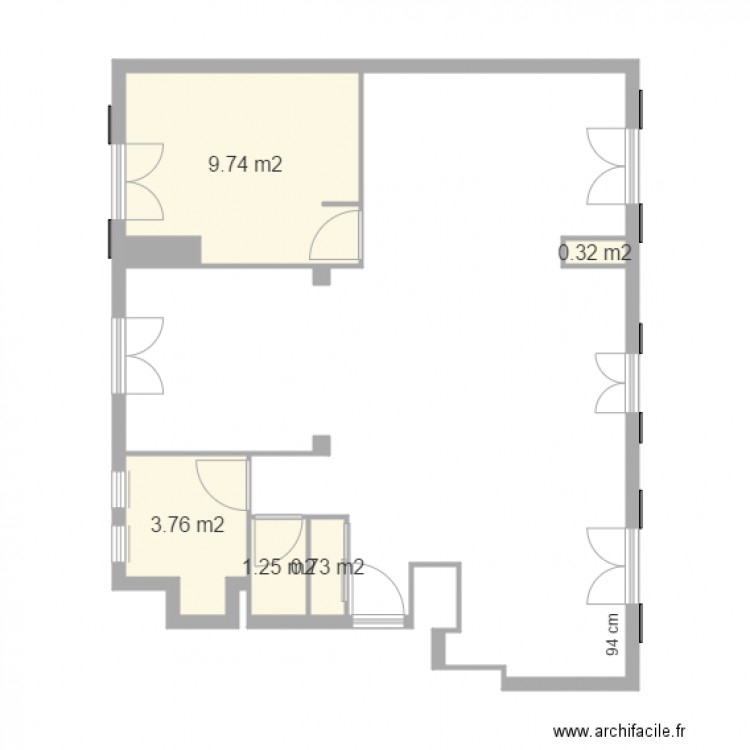 Fontyne avec 1 chambre. Plan de 0 pièce et 0 m2