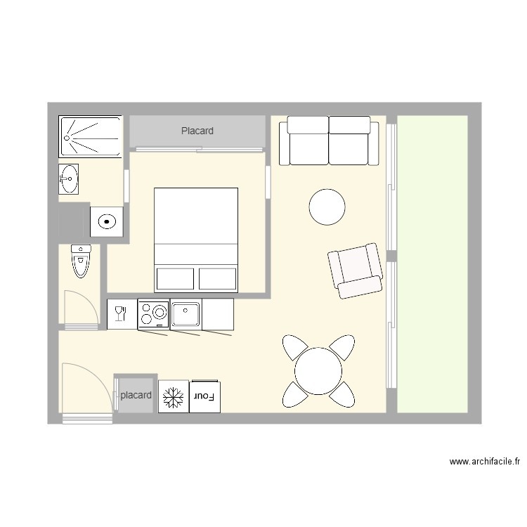 appartvaness2. Plan de 0 pièce et 0 m2