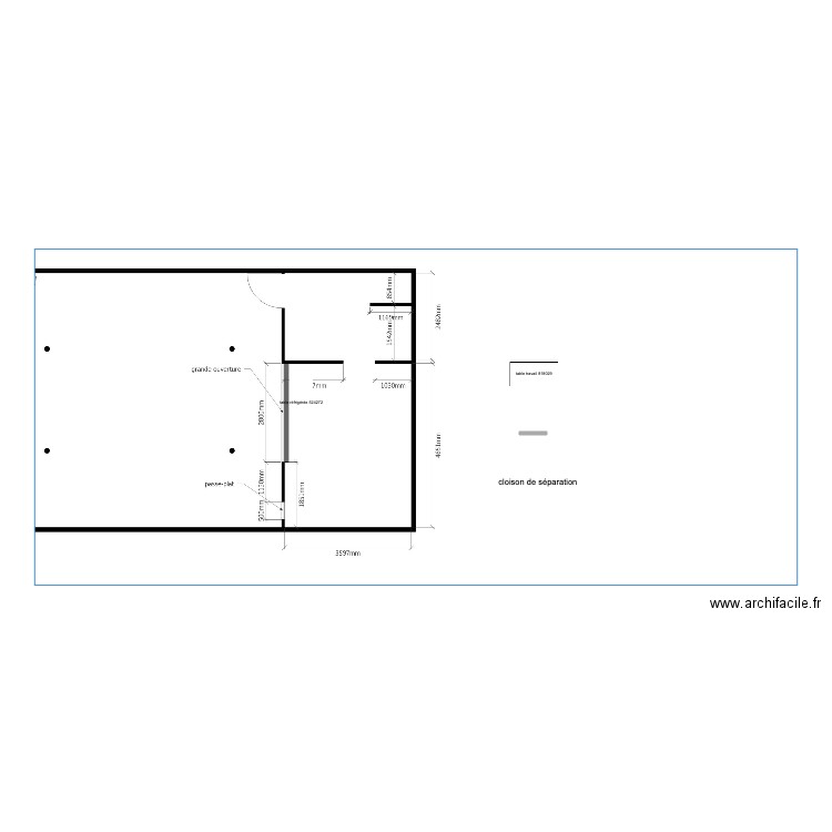 soma  cuisine 1. Plan de 0 pièce et 0 m2