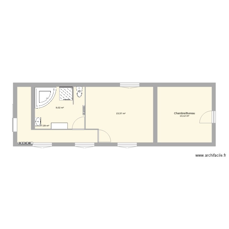 plan futur maison etage. Plan de 0 pièce et 0 m2