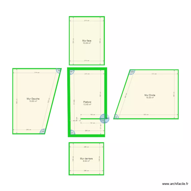 Temple de Paris C Allanic. Plan de 