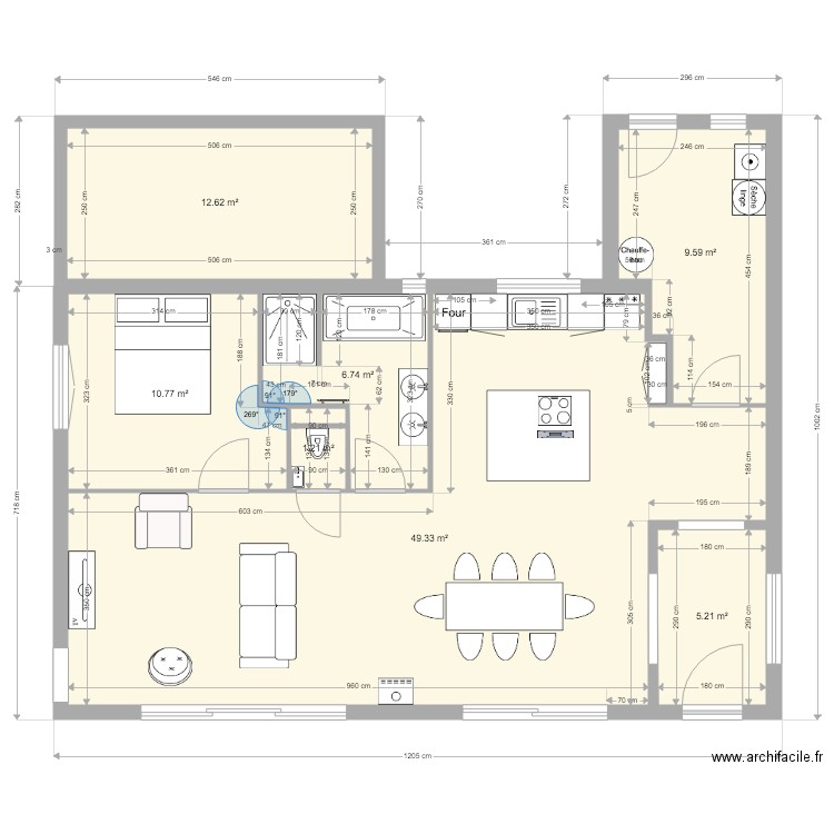 Plan Maison cotation. Plan de 0 pièce et 0 m2