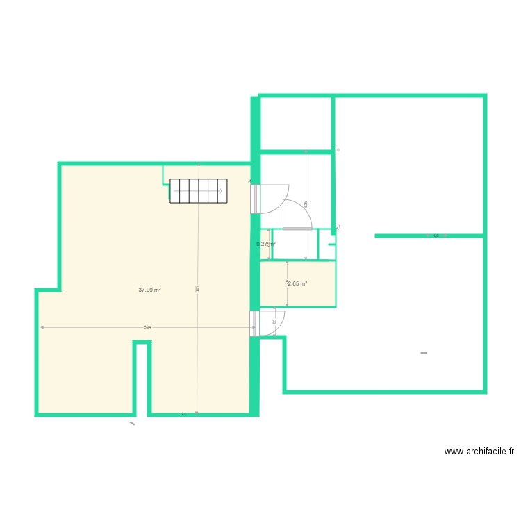 Rose plan étage superficie. Plan de 0 pièce et 0 m2