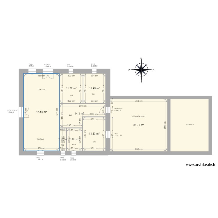 PLAN DELPECH. Plan de 0 pièce et 0 m2