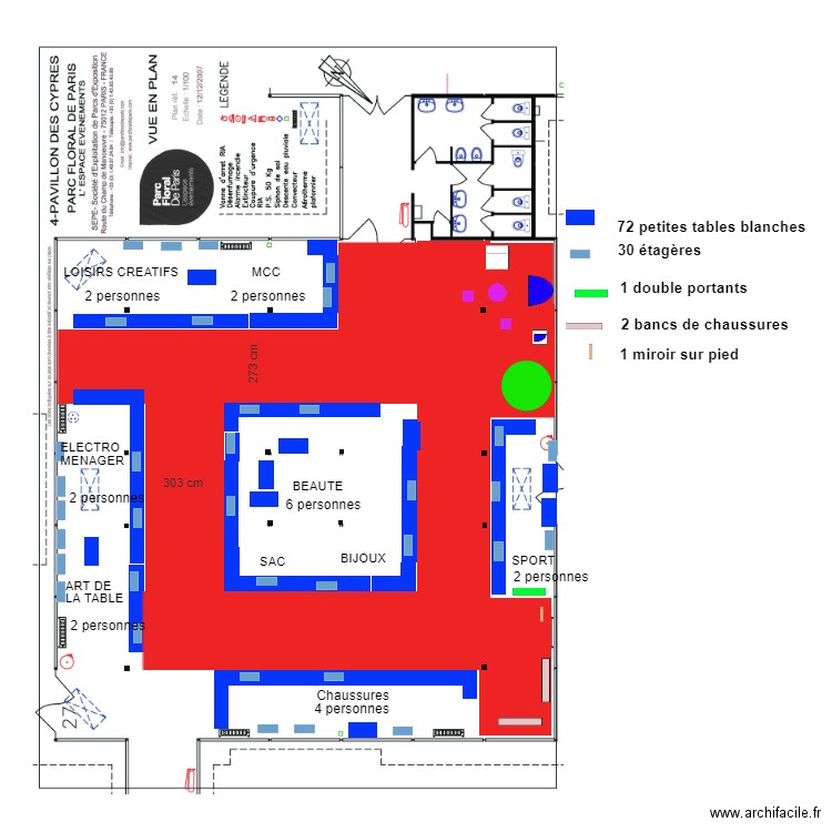 Cyprès 2020. Plan de 0 pièce et 0 m2