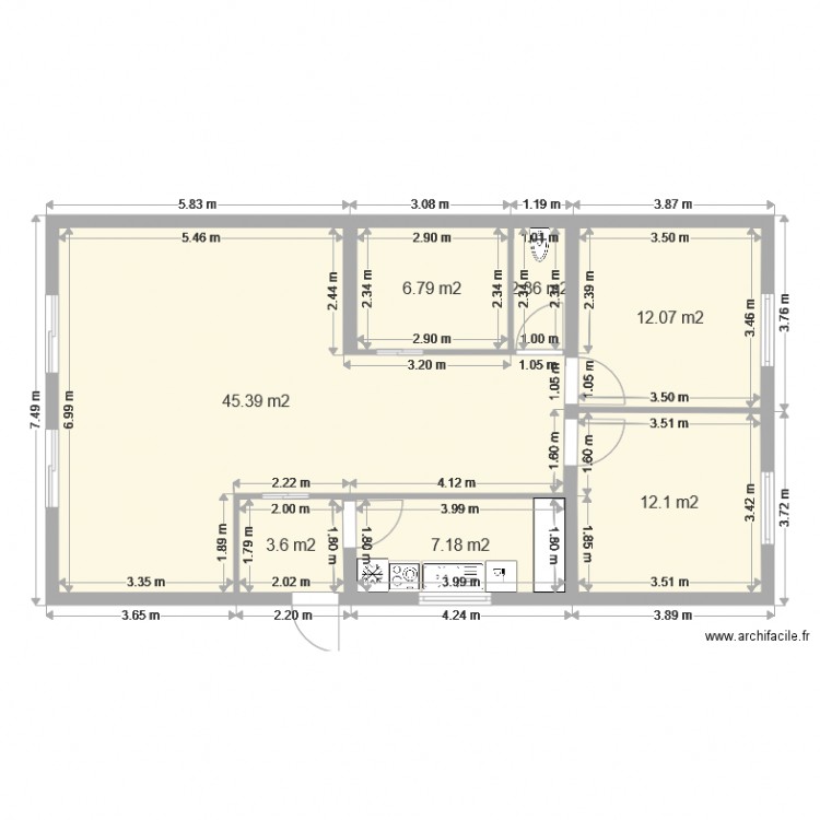 av du chateau d eau. Plan de 0 pièce et 0 m2