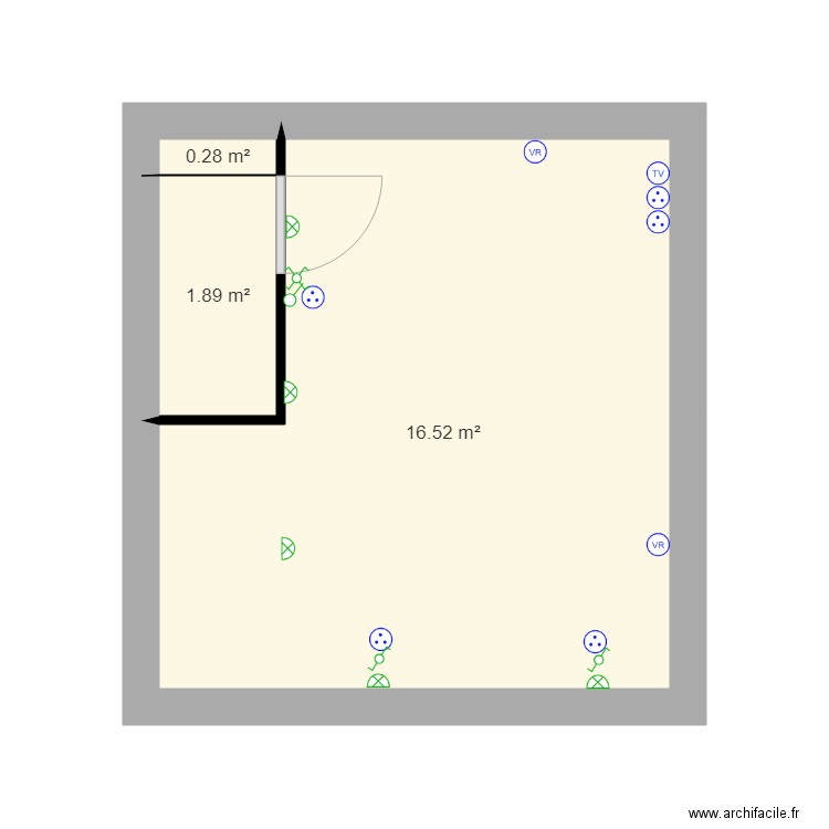 chambre angelo 2. Plan de 0 pièce et 0 m2