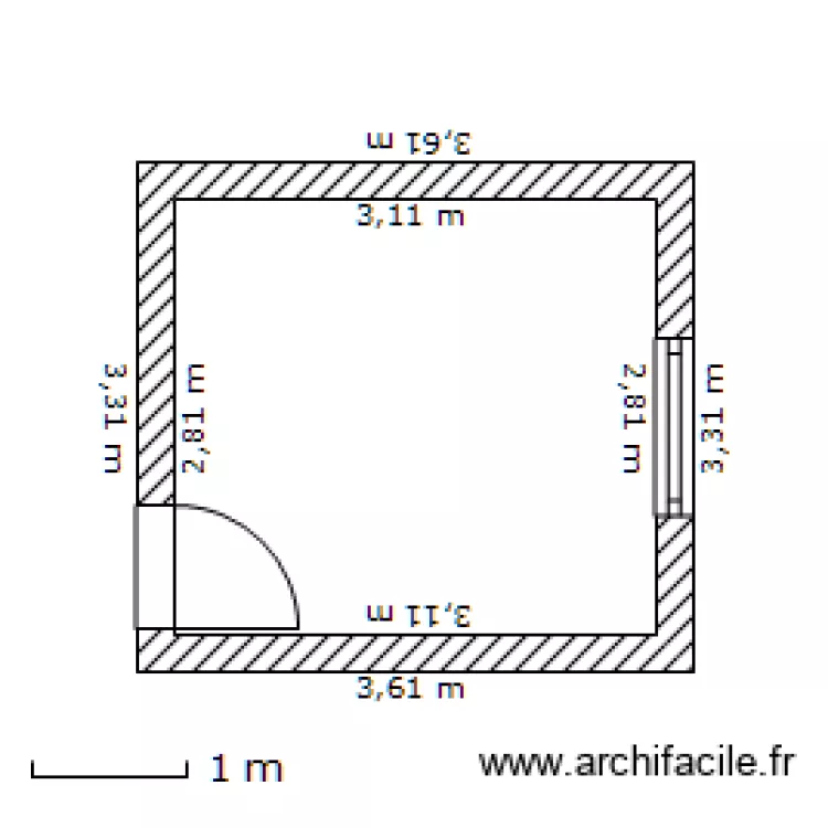chambre regina. Plan de chambre regina. Plan de