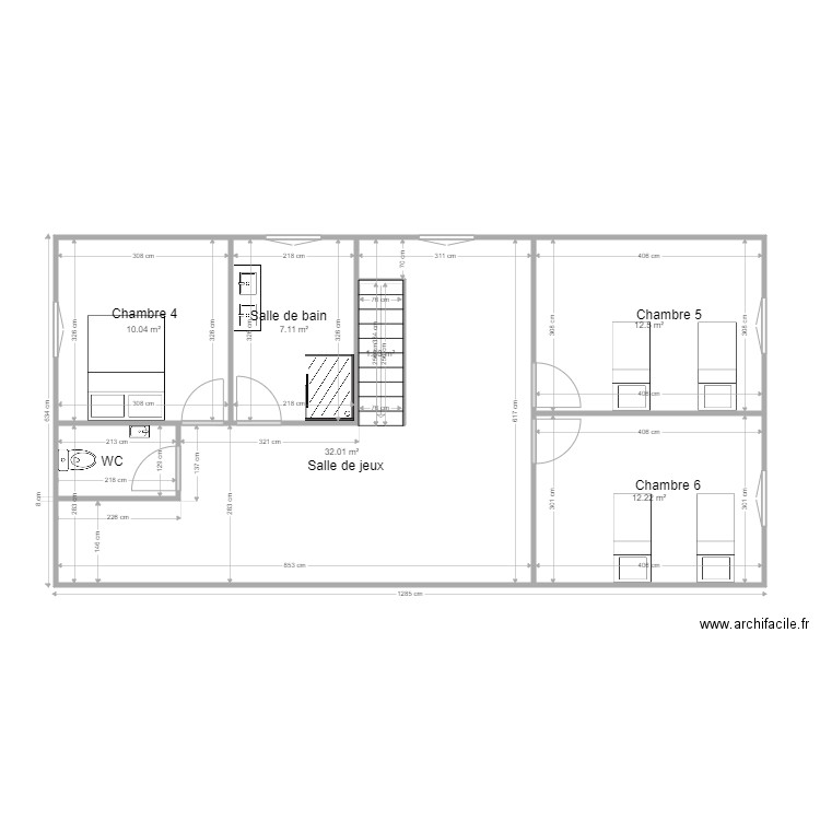 gite 1. Plan de 0 pièce et 0 m2