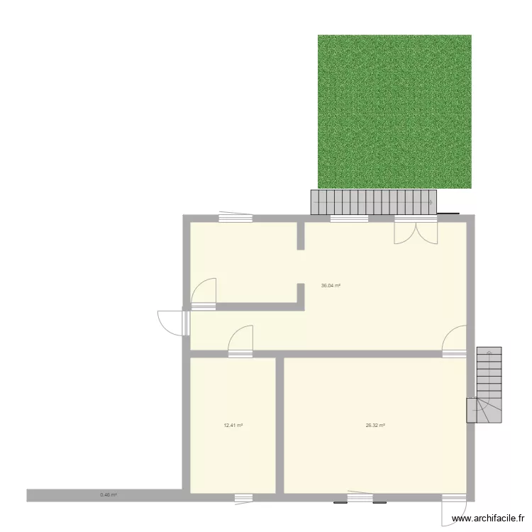 maison mamie. Plan de 