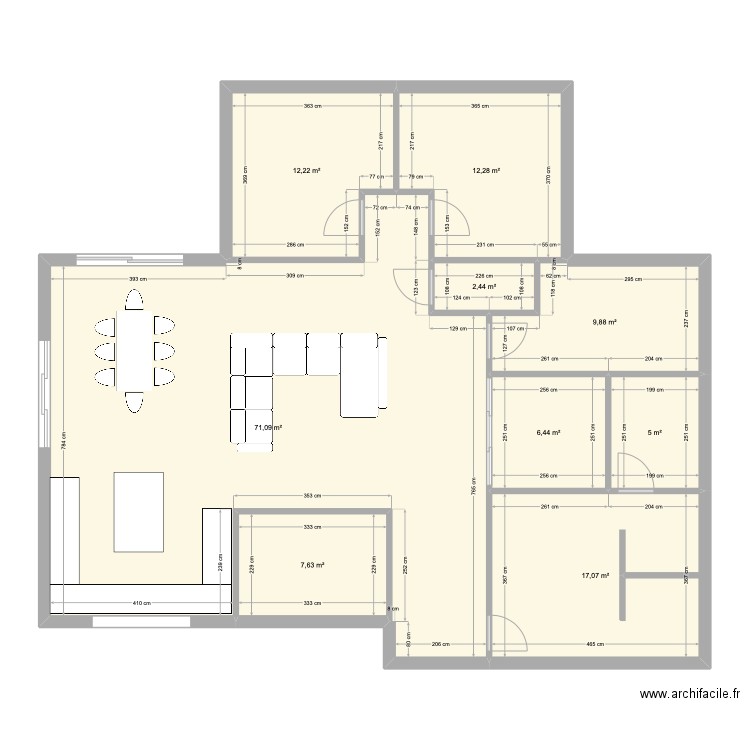 Finito. Plan de 0 pièce et 0 m2
