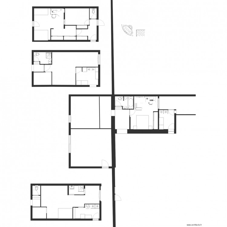 2eme essai. Plan de 0 pièce et 0 m2