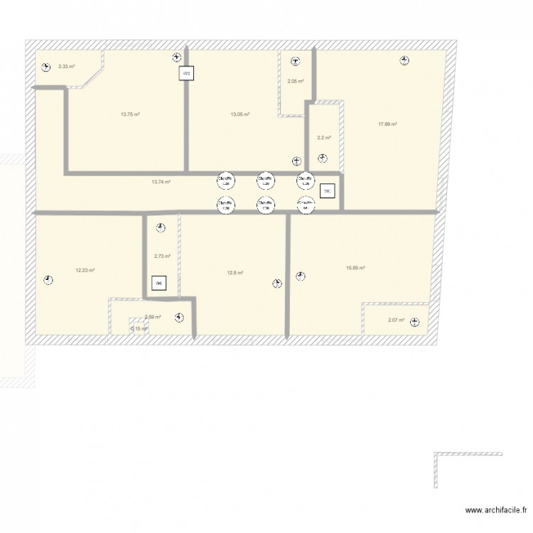 Muret Apparts 13. Plan de 0 pièce et 0 m2