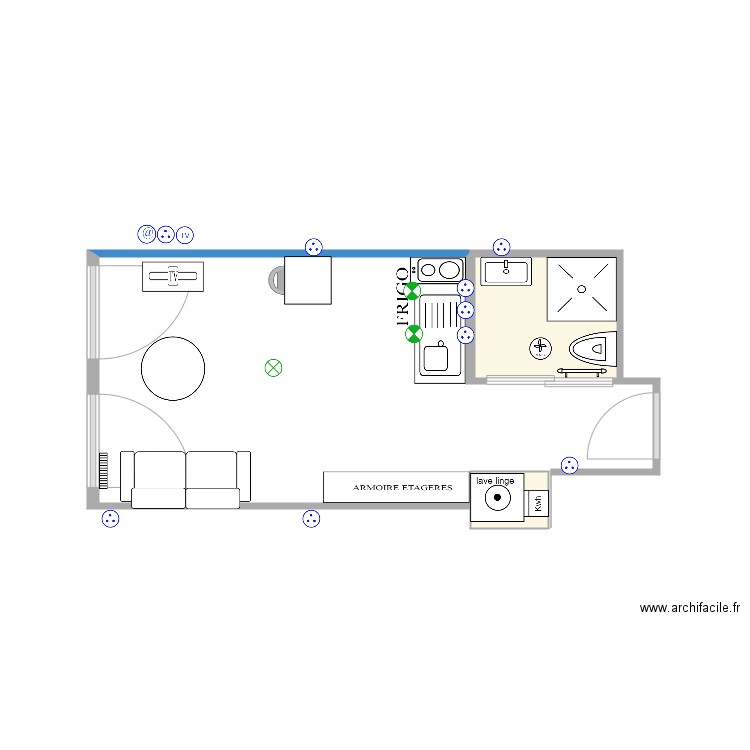 PLAN ZOLA. Plan de 0 pièce et 0 m2