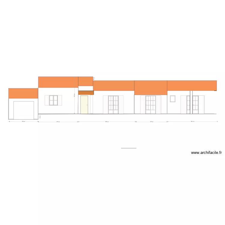 Laur ext 3 fac. Plan de 