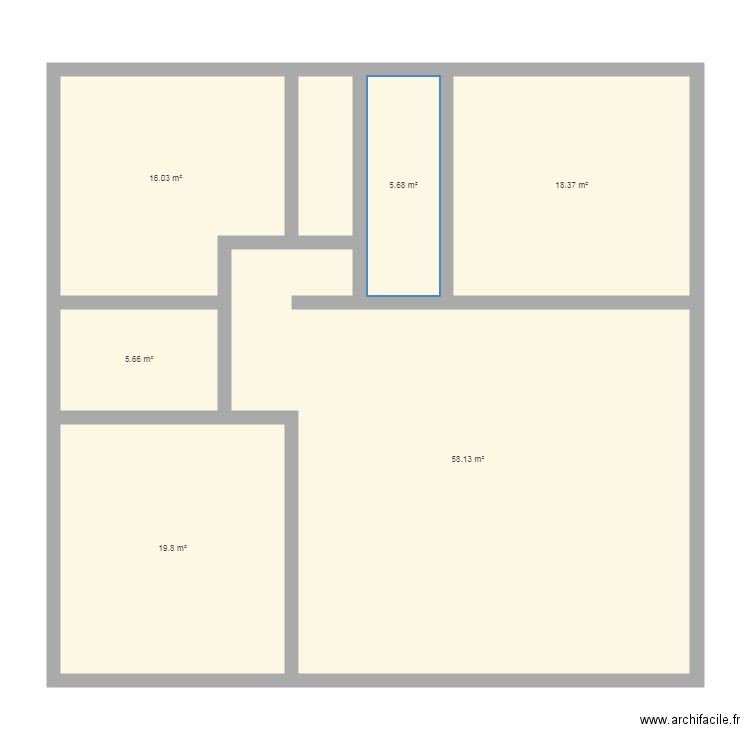 meriemvivisidali. Plan de 0 pièce et 0 m2