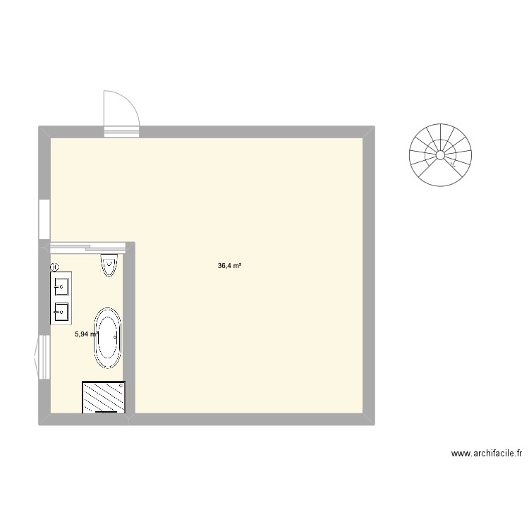 essaie . Plan de 0 pièce et 0 m2