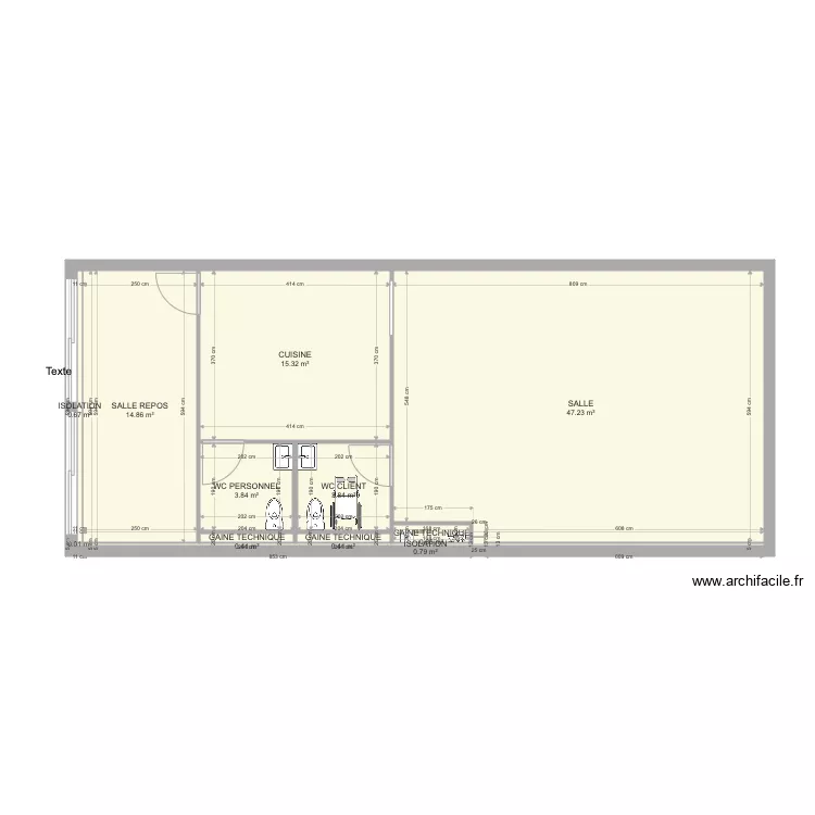 TONG Restau Entraigues. Plan de TONG Restau Entraigues. Plan de