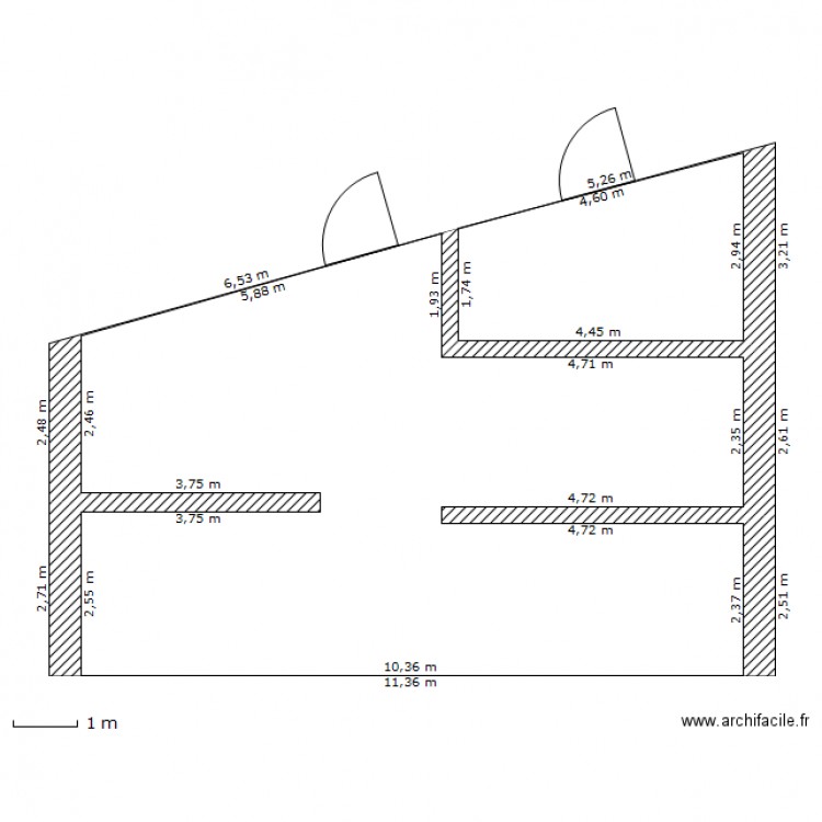 labry coupe 2. Plan de 0 pièce et 0 m2