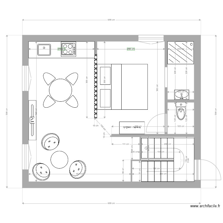 Loft XL. Plan de 0 pièce et 0 m2