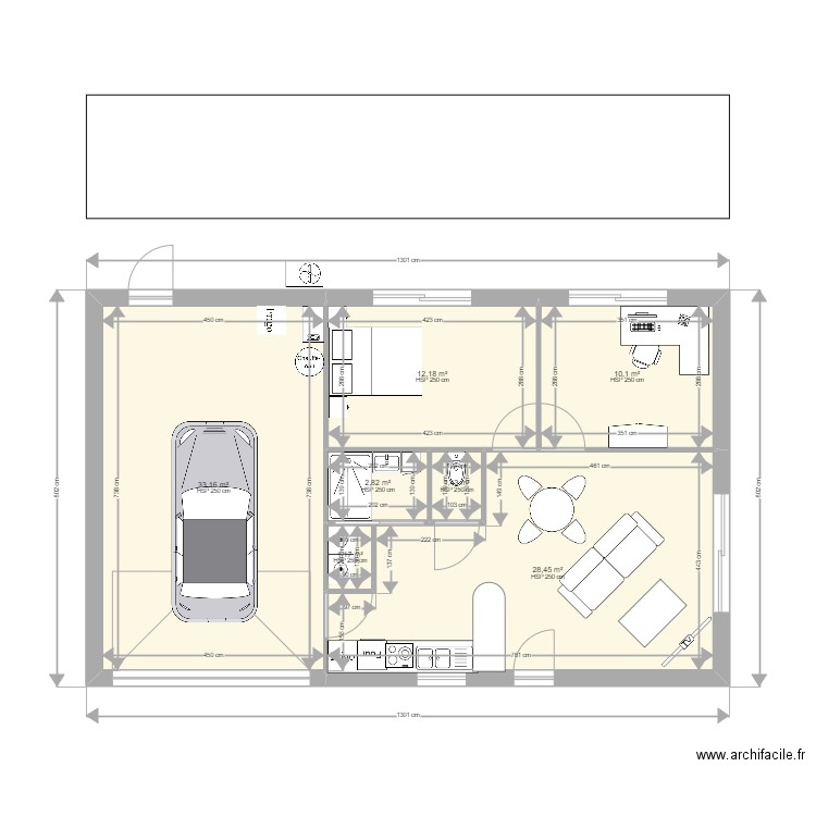 plans  maison chantal ELEC PLOM. Plan de 7 pièces et 89 m2