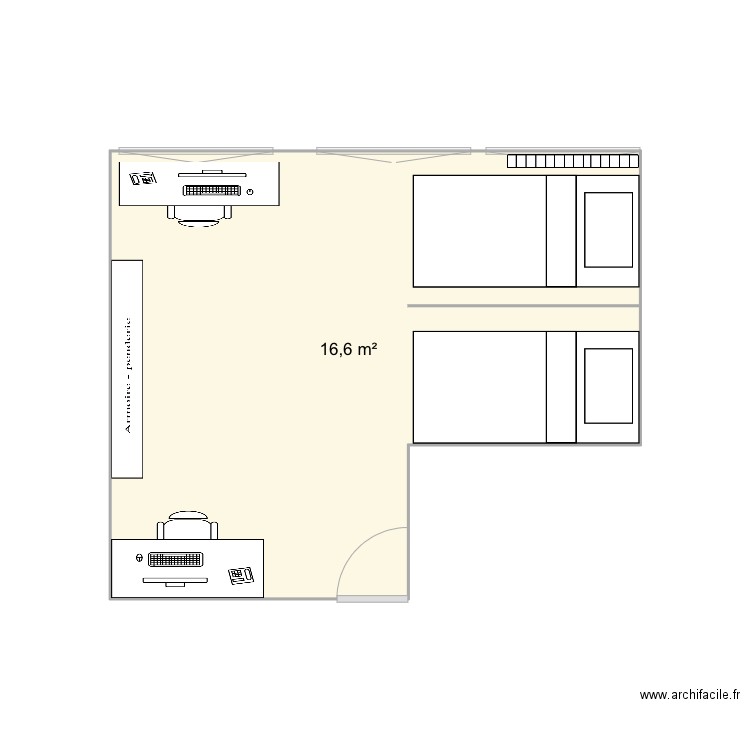 Grande chambre 3. Plan de 0 pièce et 0 m2