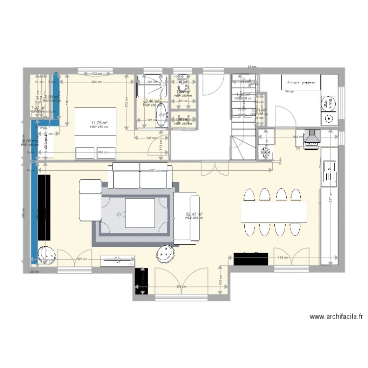 COUCOU CUISINE 2. Plan de 0 pièce et 0 m2