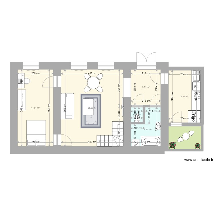 KIRALY 84 AMENAGEMENT. Plan de 0 pièce et 0 m2