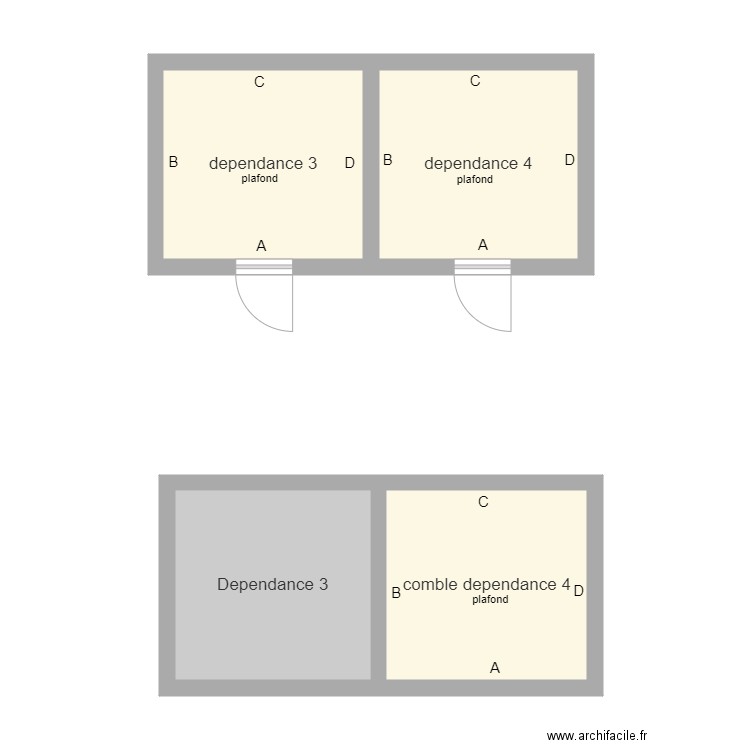 dep 4 et 5. Plan de 0 pièce et 0 m2