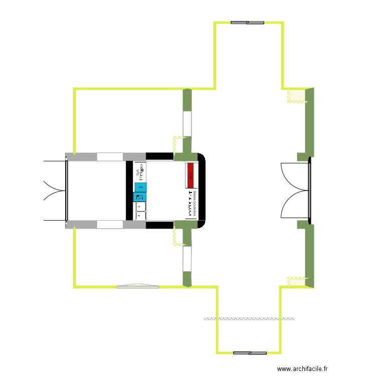 Bar rooftop v9. Plan de 0 pièce et 0 m2