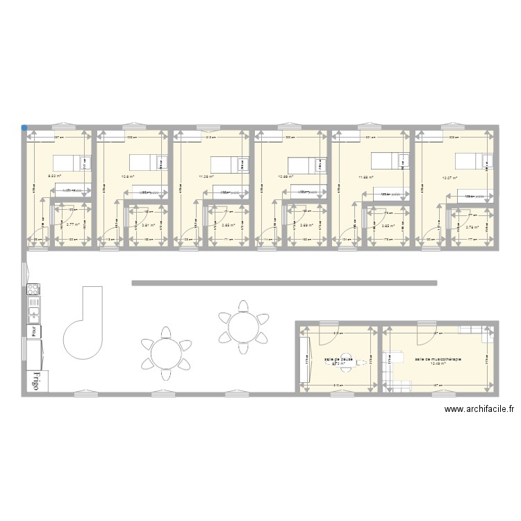 EHPAD UVP. Plan de 0 pièce et 0 m2