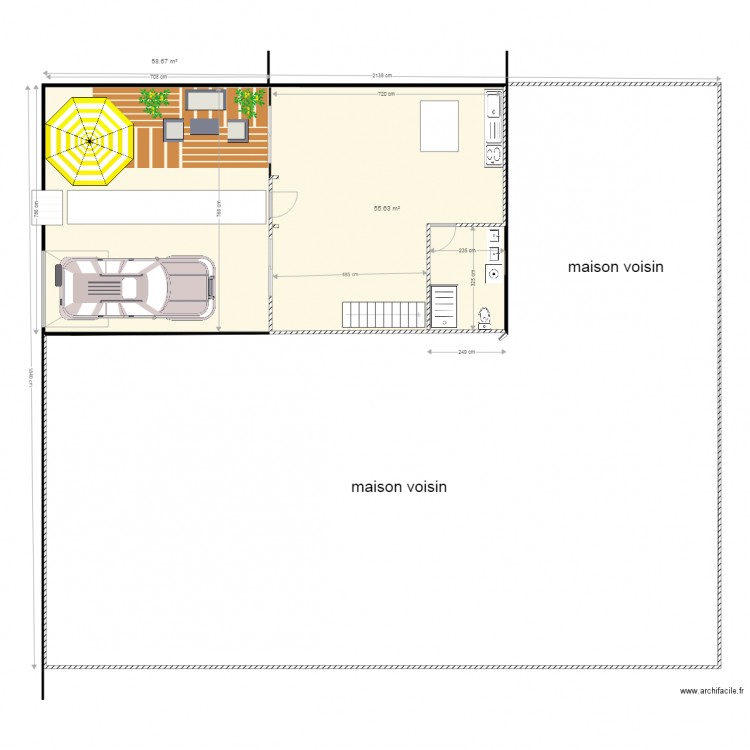 plan jona. Plan de 0 pièce et 0 m2