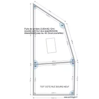 TOIT SALON AVANT INSTALLATION VELUX 1