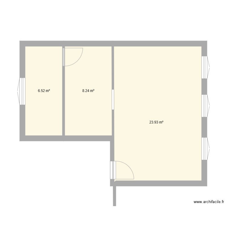 Appartement 1er Etage Postillon 2. Plan de 0 pièce et 0 m2