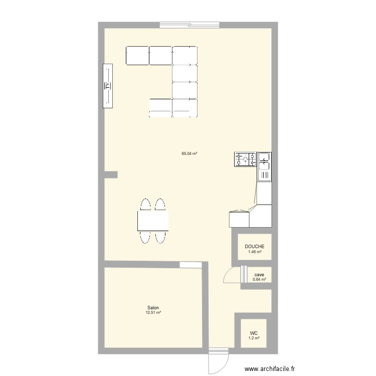 maison. Plan de 0 pièce et 0 m2