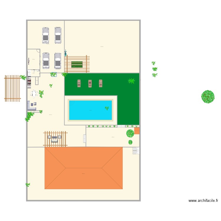 Jardin2. Plan de 0 pièce et 0 m2