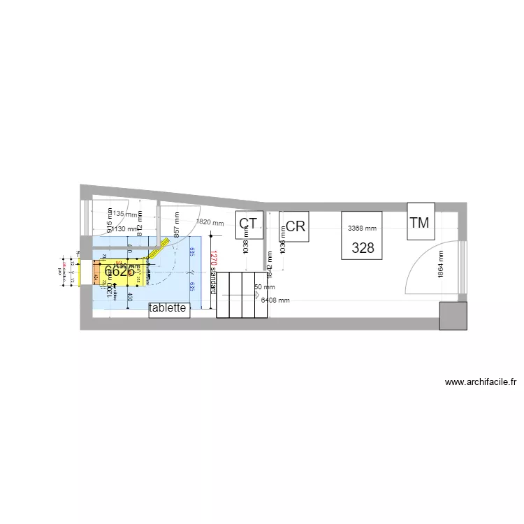 PLAN DE MASSE SIX FOUR 6626. Plan de 