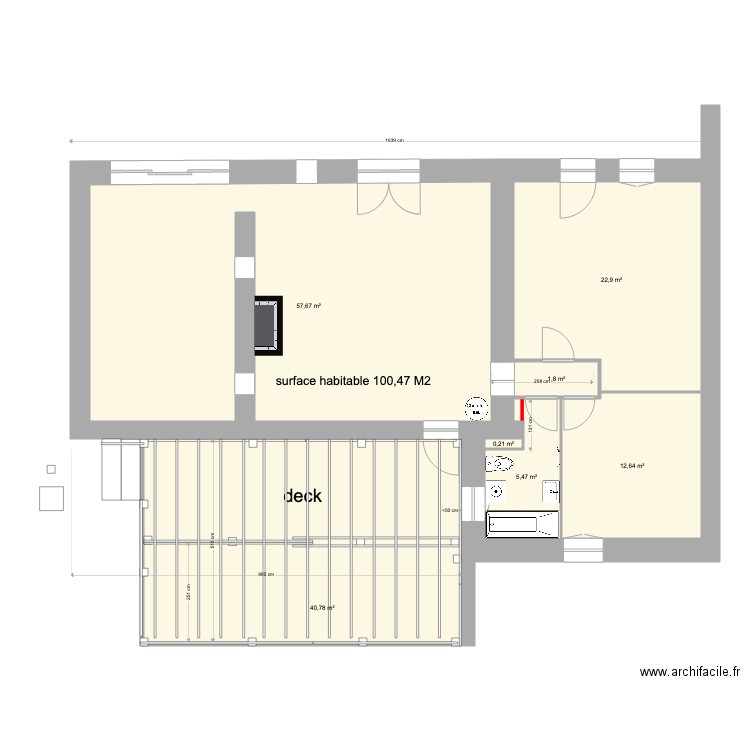 maison Habibti. Plan de 0 pièce et 0 m2