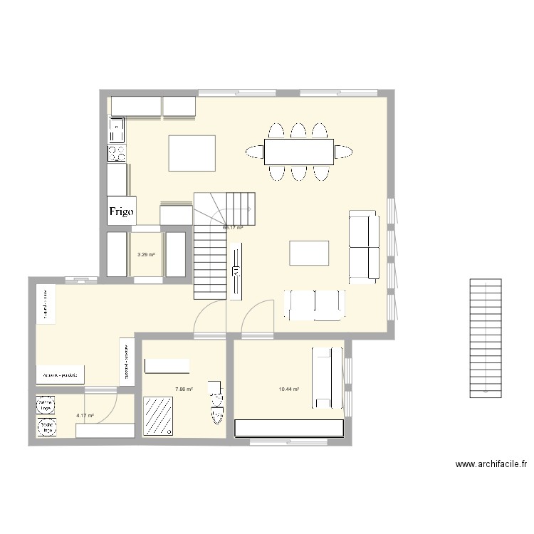 dsfs. Plan de 0 pièce et 0 m2