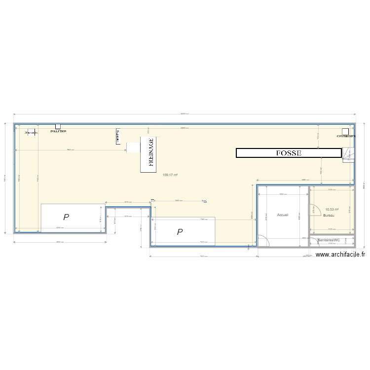 courneuve 93ctlc. Plan de 0 pièce et 0 m2