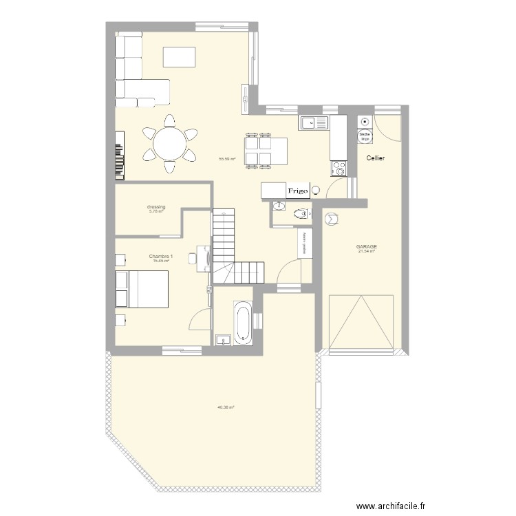 essai 2. Plan de 0 pièce et 0 m2