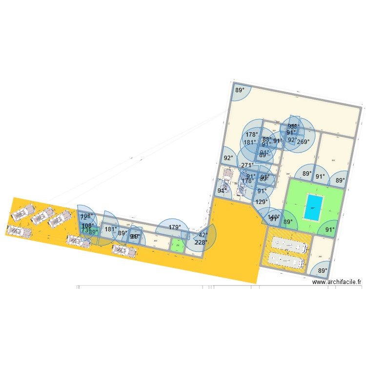 les landes4. Plan de 0 pièce et 0 m2