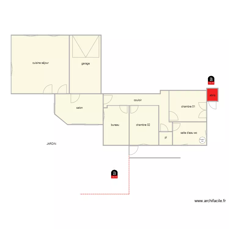 njtk am 1225. Plan de 