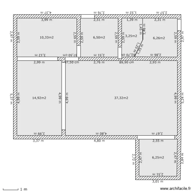 rez de chauss&eacute;3. Plan de 