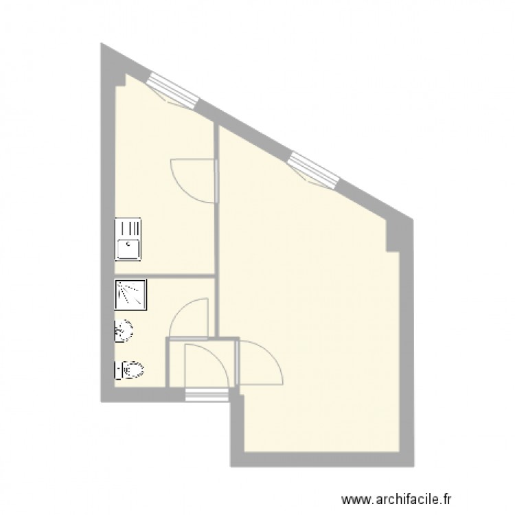 25 far. Plan de 0 pièce et 0 m2